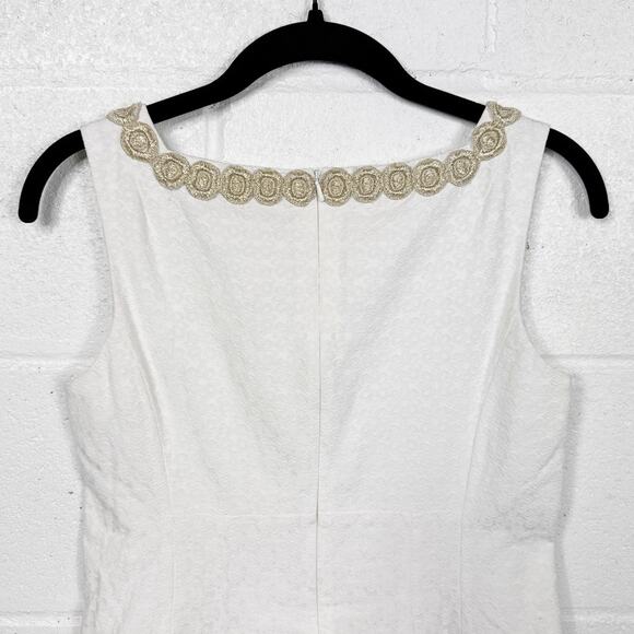 Lilly Pulitzer Adelson Jacquard Shift Dress White - Picture 5 of 11